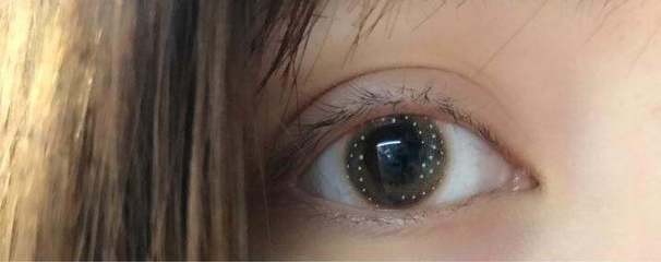 美瞳晒单~