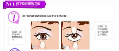 美瞳怎么戴 图片