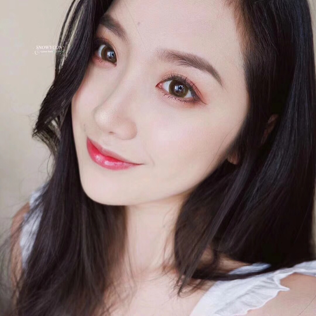 美瞳单品推荐 | Snowycon 月见 温柔月光下的自然瞳孔魅力