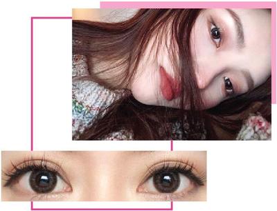 你和网红，大概就差一副美瞳的距离吧！